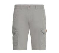 Blend BHCrixus Herren Cargo Shorts Bermuda Kurze Hose mit Cargotaschen Eingrifftaschen Gürtelschlaufen 100% Baumwolle Regular fit, Größe:M, Farbe:Aluminium (70107)