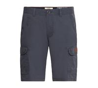 Blend BHCrixus Herren Cargo Shorts Bermuda Kurze Hose mit Cargotaschen Eingrifftaschen Gürtelschlaufen 100% Baumwolle Regular fit, Größe:S, Farbe:India Ink (70151)