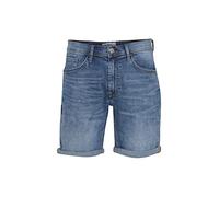 Blend Denimshorts BHTWISTER Herren L Denim Middle Blau 98% Baumwolle Regular Fit knielang