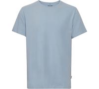 T-Shirt BLEND "BHDinton tee crew", Herren, Gr. S, blau (dusty blau), Single Jersey, Obermaterial: 95% Baumwolle, 5% Elasthan, unifarben, modisch, regular fit normal, Rundhals, Kurzarm, Shirts (9531392