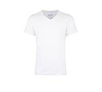 Blend BHDinton Herren T-Shirt Kurzarm Shirt 2er Pack Baumwollmischung Slim Fit, Farbe: White (70002), Größe: XL