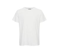 Blend BHDinton Tee Crew Herren T-Shirt Kurzarm Shirt Basic mit Bruststickerei Logo-Stickerei Hochwertige Baumwoll-Qualität Rundhals-Ausschnitt Casual Fit, Größe:M, Farbe:Snow White (110602)