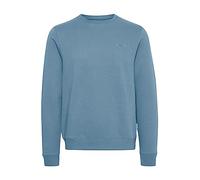 Sweatshirt mit gerippten Abschlüssen Modell 'Downton' XL men Hellblau