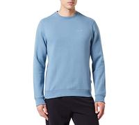 Sweatshirt mit gerippten Abschlüssen Modell 'Downton' L men Hellblau