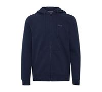 Blend BHDownton Herren Sweatjacke Kapuzenjacke Hoodie mit Kapuze und Reißverschluss, Größe:XL, Farbe:Dress Blues (194024)