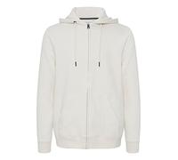 BLEND Kapuzensweatjacke Herren weiß, XXL