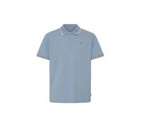 Poloshirt BLEND "BHEDIN POLO S/S", Herren, Gr. XXL, faded denim, Jersey, Obermaterial: 100% Baumwolle, unifarben, regular fit normal, ohne Ausschnitt, Shirts (22691513-XXL) faded denim