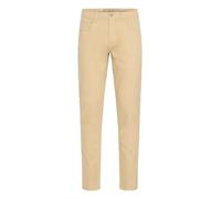 Chinohose BLEND "BHEDNAN twill 5-pocket", Herren, Gr. 33, Länge 32, cornstalk, 98% Baumwolle, 2% Elasthan, unifarben, Basic, regular fit normal, Hosen Chinohose, Klassische Chinohose mit Taschen (3588