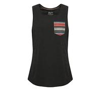 Blend BHElei Herren Tank Top mit Brusttasche Azteken-Muster Abgerundeter Saum Regular Fit, Größe:2XL, Farbe:Black (194007)