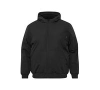 Blend BHEleon BT Herren Übergangsjacke Herrenjacke Jacke Big&Tall Blouson mit Kapuze und Rippbündchen Regular Fit, Größe:3XL, Farbe:Black (194007)