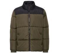 Outdoorjacke BLEND "BHELWIN colorblock jacket", Herren, Gr. XXL, grün (forest night), Web, Obermaterial: 100% Polyester, colorblocking, modisch, regular fit normal, Langarm Rippbündchen, Jacken (61732