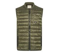 Steppweste BLEND "BHEVEREST", Herren, Gr. XL, forest night, Steppware, 100% Polyester, unifarben, Basic, normal normal, Westen Steppweste, Stilvolle Basic Steppweste mit Brusttasche (40104154-XL) fore