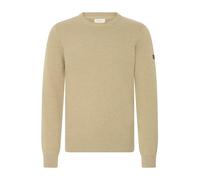 Blend BHFintano Herren Strickpullover Feinstrick Pullover Baumwollmischung Regular fit, Farbe: Crockery (161104), Größe: M