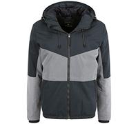 BLEND BHFoma Herren Winterjacke Herrenjacke Jacke mit Kapuze, Größe:S, Farbe:Black (194007)