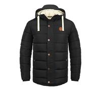 Blend Steppjacke Frederic, warme Jacke mit abnehmbarer Kapuze M schwarz Herren Übergangsjacken Jacken Mäntel M dark