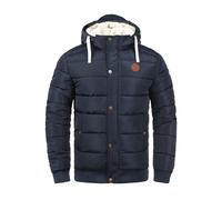 Blend Frederico Herren Winterjacke Steppjacke warme Jacke gefüttert mit Kapuze, Größe:3XL, Farbe:Navy (70230)