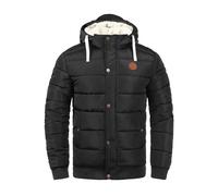 Blend BHFrederico Herren Winterjacke Steppjacke warme Jacke gefüttert mit Kapuze Kordelzug Eingrifftaschen Regular fit, Größe:M, Farbe:Black (70155)