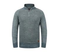 Troyer BLEND "BHGrandolf", Herren, Gr. XXL, ensign blau, Grobstrick, 100% Baumwolle, regular fit, ohne Ausschnitt, Raglanärmel, Pullover Troyer, Grobstrick-Troyer mit Stehkragen (42583063-XXL) ensign