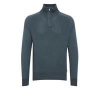 Troyer BLEND "BHGrandolf", Herren, Gr. XXL, ensign blau, Grobstrick, 100% Baumwolle, regular fit, ohne Ausschnitt, Raglanärmel, Pullover Troyer, Grobstrick-Troyer mit Stehkragen (42583063-XXL) ensign