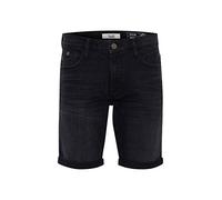 Blend BHGrilitsch Herren Jeans Shorts Kurze Denim Hose mit 5-Pocket-Form Baumwollmischung Regular fit, Größe:XL, Farbe:Denim Black (76204)