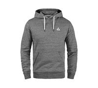 Blend BHHenner Herren Kapuzenpullover Hoodie Pullover mit Kapuze Kordel Kängurutasche Baumwollmischung Regular fit, Größe:L, Farbe:Pewter Mix (70817)