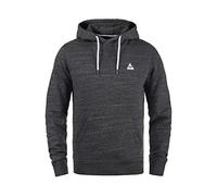Kapuzenpullover BLEND "BHHenner", Herren, Gr. S, schwarz, Sweatware, 60% Baumwolle, 40% Polyester, regular fit, ohne Ausschnitt, eingesetzt, Pullover Kapuzenpullover, Lässiger Hoodie mit Kapuze und Kä