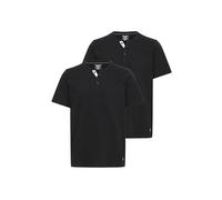 Blend BHHoley Herren T-Shirt Shirt 2er Pack Baumwollmischung Regular Fit, Farbe: Black-Black (201499), Größe: 3XL