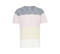 Rundhalsshirt BLEND "BHJacob", Damen, Gr. XL, weiß (snow weiß), Web, 100% Baumwolle, meliert, normal normal, Rundhals, normaler Saum, Shirts Rundhalsshirt, Stilvolles T-Shirt mit Rundhalsausschnitt (8