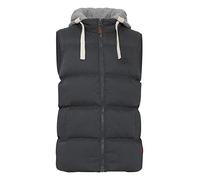 Blend BHJens Herren Weste Steppweste Outdoor Weste mit Kapuze Stehkragen Eingrifftaschen Regular fit, Größe:XL, Farbe:Phantom Grey (70010)