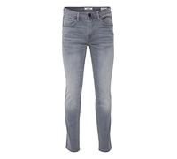 5-Pocket-Jeans BLEND "BHJet", Herren, Gr. 34, Länge 34, denim grau, Jeans, 91% Baumwolle, 7% Polyester, 2% Elasthan, unifarben, slim fit normal, Jeans 5-Pocket-Jeans, Klassische Slim-Fit-Jeans (716009