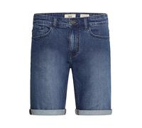 Jeansshorts BLEND "BHJoel", Herren, Gr. XL, US-Größen, blau (medium blau denim), Web, 98% Baumwolle, 2% Elasthan, unifarben, regular fit normal, Jeans Jeansshorts, Stilvolle 5-Pocket-Jeansshorts (3317
