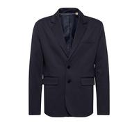 Sakko BLEND "BHLangford", Herren, Gr. 58, schwarz navy, 64% Viskose, 31% Polyester, 5% Elasthan, unifarben, regular fit taillenlang, eingesetzt, Sakkos Sakko, Klassisches Sakko mit Klappentaschen (674