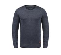 Blend BHLars Herren Strickpullover Feinstrick Pullover mit Rundhals-Ausschnitt Baumwollmischung Regular fit, Größe:2XL, Farbe:Ensign Blue (70260)
