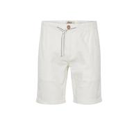 Blend BHLenno Herren Leinenshorts Kurze Leinenhose Bermuda mit Leinenmix Eingrifftaschen Baumwollmischung Regular fit, Größe:3XL, Farbe:Offwhite (70005)