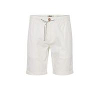 Blend BHLenno Herren Leinenshorts Kurze Leinenhose Bermuda mit Leinenmix Eingrifftaschen Baumwollmischung Regular fit, Größe:M, Farbe:Offwhite (70005)