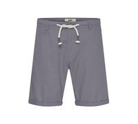 Shorts BLEND "BHLias", Herren, Gr. L, US-Größen, granite, 55% Leinen, 45% Baumwolle, unifarben, regular fit kurz, Hosen, Chino Shorts aus Leinenmix (47742811-L) granite