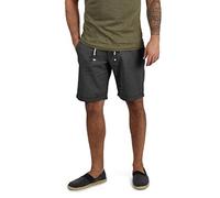 Shorts BLEND "BHLias", Herren, Gr. M, US-Größen, phantom grau, 55% Leinen, 45% Baumwolle, unifarben, regular fit kurz, Hosen, Chino Shorts aus Leinenmix (27890967-M) phantom grau