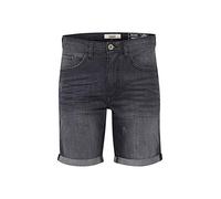 Blend BHLuke Herren Jeans Shorts Kurze Denim Hose Regular Fit, Größe:L, Farbe:Denim Dark Grey (76209)