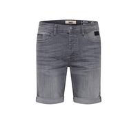 Blend BHMartels Herren Jeans Shorts Kurze Denim Hose mit Destroyed-Optik Stretch 5-Pocket-Form Baumwollmischung Regular fit, Größe:XL, Farbe:Denim Grey (76205)