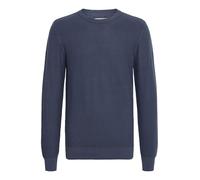 Blend BHMgoar Herren Strickpullover Pullover mit Rundhals Rippbündchen 100% Baumwolle Regular fit, Größe:L, Farbe:Dress Blues (194024)
