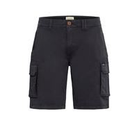 Cargoshorts BLEND "BHBhMORGAN-shorts", Herren, Gr. XL, US-Größen, schwarz, Web, 97% Baumwolle, 3% Elasthan, unifarben, normal kurz, Hosen, Lässige Cargo-Shorts mit Taschen (11169809-XL) schwarz