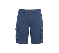 Cargoshorts BLEND "BHBhMORGAN-shorts", Herren, Gr. XL, US-Größen, marineblaus, Web, 97% Baumwolle, 3% Elasthan, unifarben, normal kurz, Hosen, Lässige Cargo-Shorts mit Taschen (27811316-XL) marineblau
