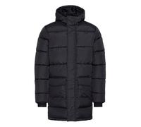 Blend BHMzatimi Herren Winterjacke Steppmantel Jacke mit Kapuze Eingrifftaschen Reißverschluss Drückknöpfen Regular fit, Größe:L, Farbe:Black (194007)