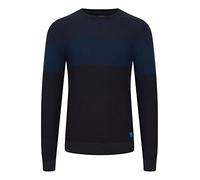 BLEND Strickpullover Herren blau, L