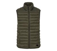 Blend BHNille Herren Weste Steppweste Outdoor Weste mit Stehkragen Reißverschlusstaschen Regular fit, Größe:L, Farbe:Deep Depths (190413)