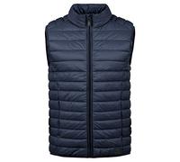 BLEND BHNille Herren Weste Steppweste Outdoor Weste mit Stehkragen Reißverschlusstaschen Regular fit, Größe:L, Farbe:Navy (70230)