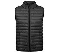 BLEND BHNille Herren Weste Steppweste Outdoor Weste mit Stehkragen Reißverschlusstaschen Regular fit, Größe:XL, Farbe:Black (70155)