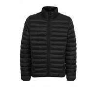 Blend BHNils Herren Steppjacke Übergangsjacke Jacke gefüttert mit Stehkragen Reißverschlusstaschen Regular fit, Größe:L, Farbe:Black (70155)