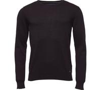 Blend BHNOLEN Herren Strickpullover Feinstrick Pullover mit Rundhalsausschnitt O-Neck, Größe:2XL, Farbe:Black (194007)