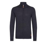 Blend BHNorman Herren Strickjacke Cardigan Feinstrick Pullover mit Stehkragen Reißverschluss Rippbündchen Baumwollmischung Regular fit, Größe:M, Farbe:Navy (70230)